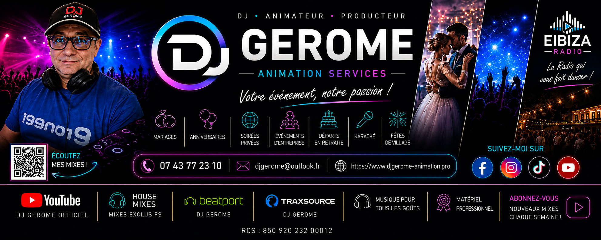 Animation DJ Gerome à Belfort